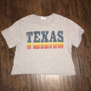 Grey “Texas” Tillys shirt